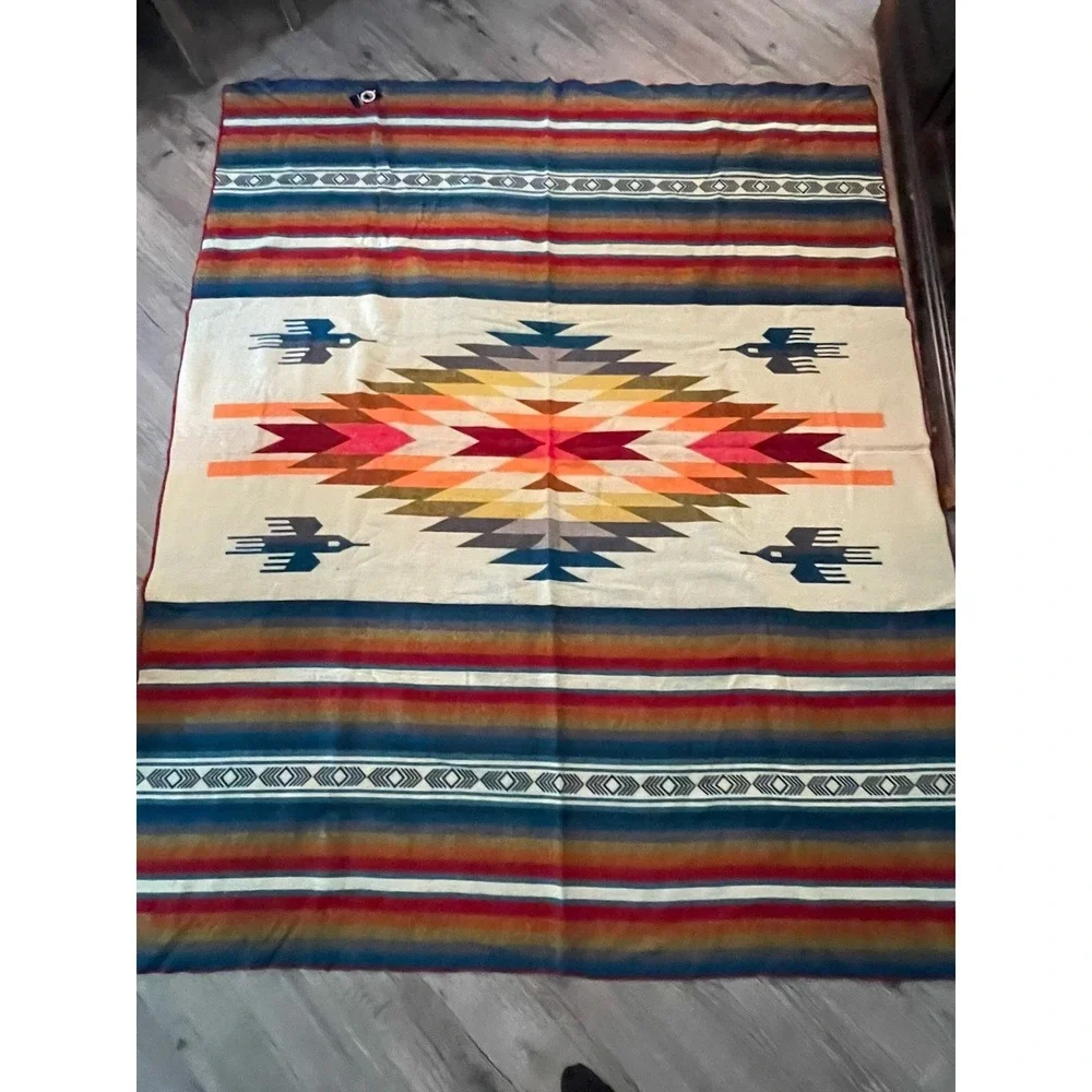 Alpaca (80%) Blanket By Indian Creations By Incas XLarge 75